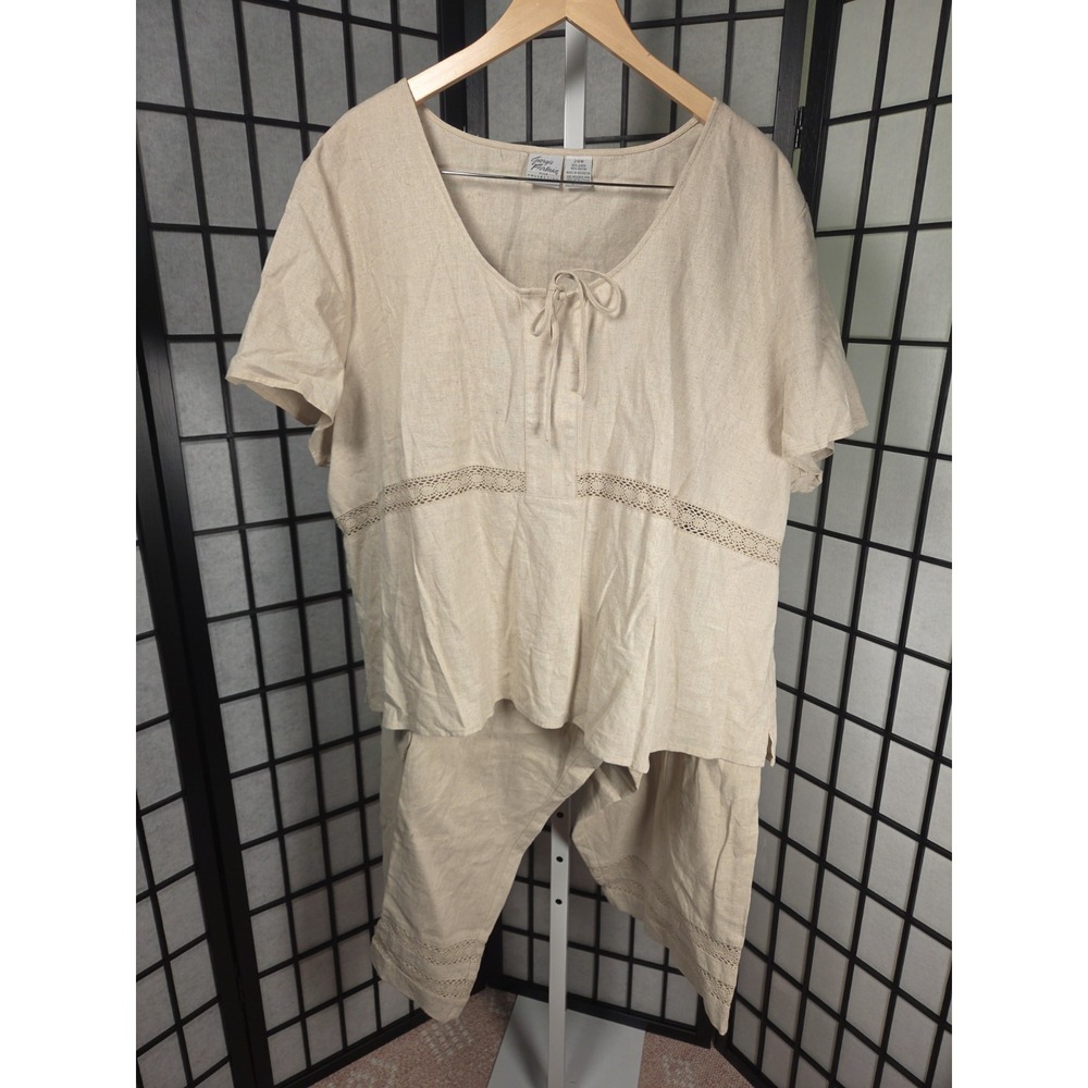 Giorgio Fiorlini 2pc Top And Crop Set‎ Size 24